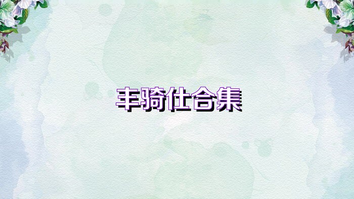 丰骑仕合集