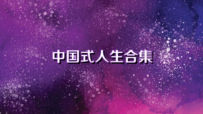 中国式人生合集