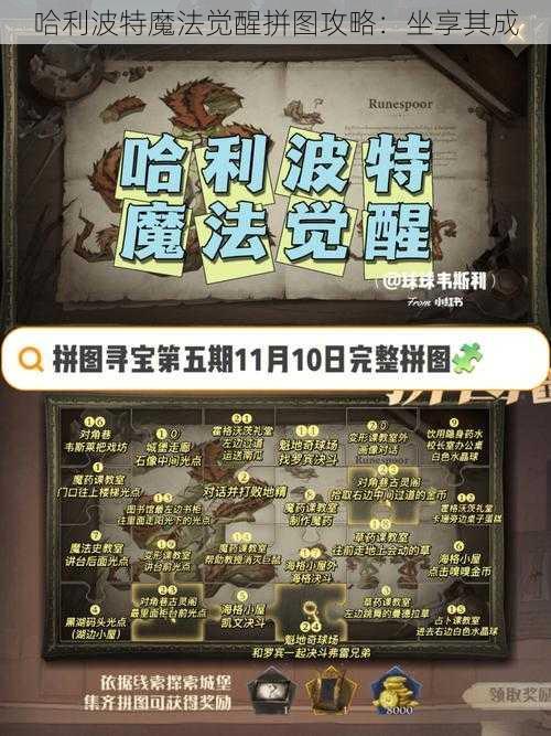哈利波特魔法觉醒拼图攻略：坐享其成