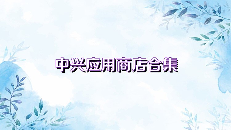 中兴应用商店合集