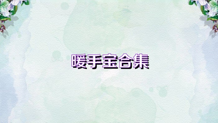 暖手宝合集
