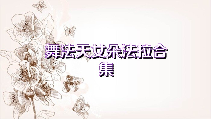舞法天女朵法拉合集