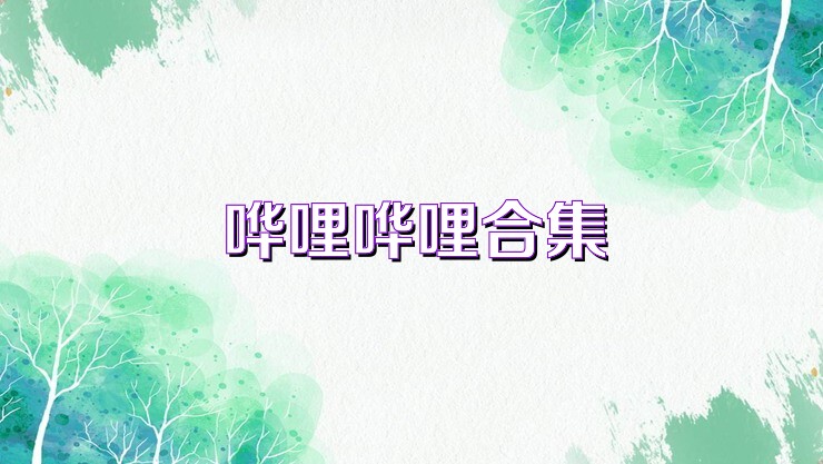 哗哩哗哩合集