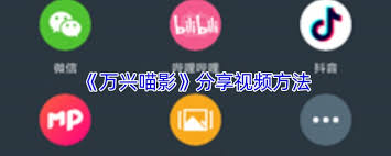 如何把万兴喵影发送给他人