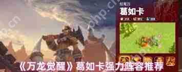 万龙觉醒葛如卡天赋怎么加点
