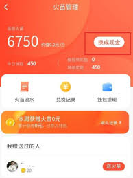 抖音火山版火苗值如何查看