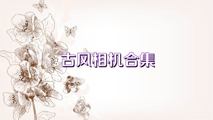 古风相机合集