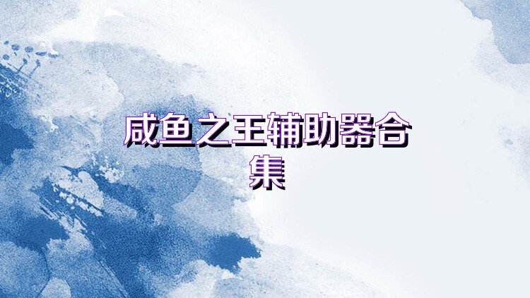 咸鱼之王辅助器合集