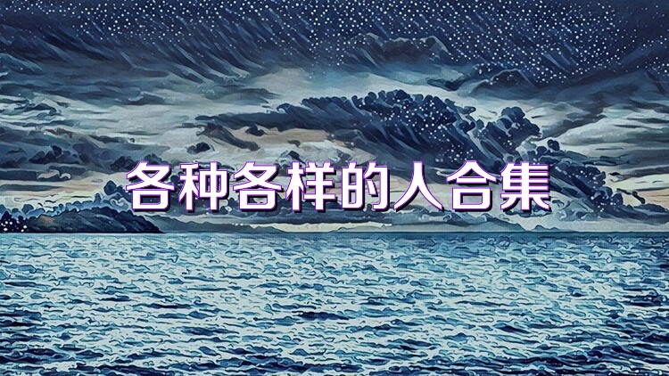 各种各样的人合集