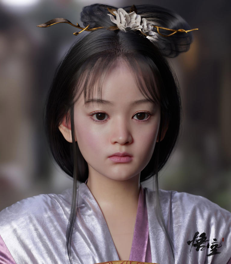 《黑神话：悟空》蜘蛛精六妹早期模型曝光4