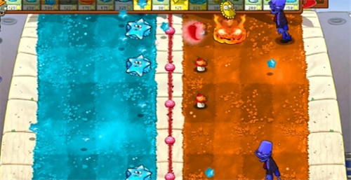 《PVZ杂交版》益智模式冰火两重天过关攻略详解2