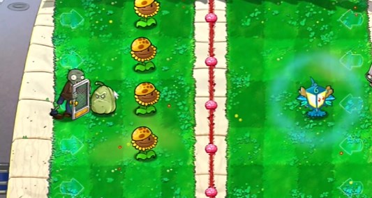 《PVZ杂交版》益智模式两面夹击通关图文攻略2