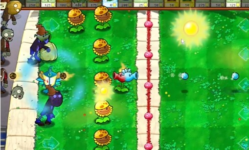 《PVZ杂交版》益智模式继续夹击图文通关流程2