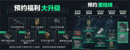 《三角洲行动》全手机渠道福利一览1