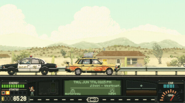 像素公路旅行RPG《一路前行》上架Steam2