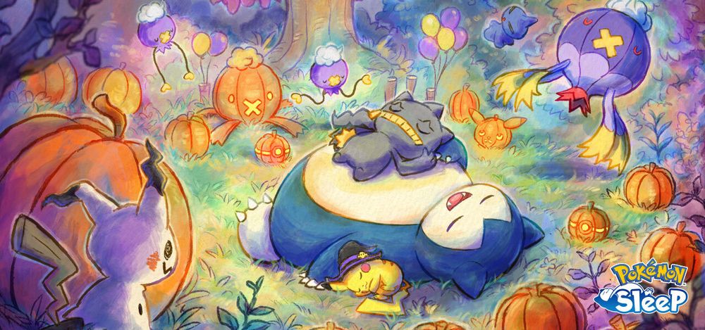 《PokemonSleep》推出万圣节特别活动糖果倍增1