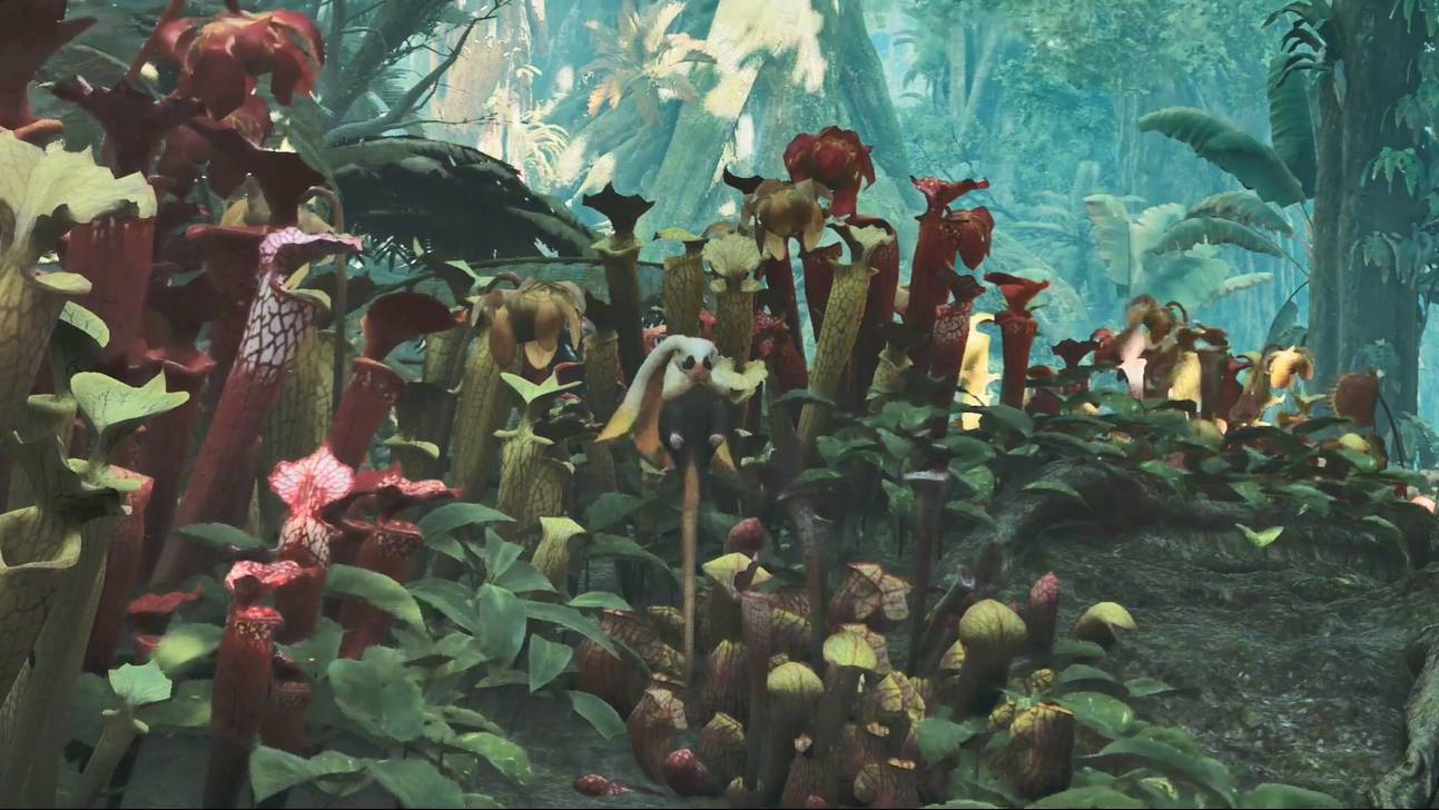 《怪物猎人：荒野》环境生物花少女介绍PV发布4