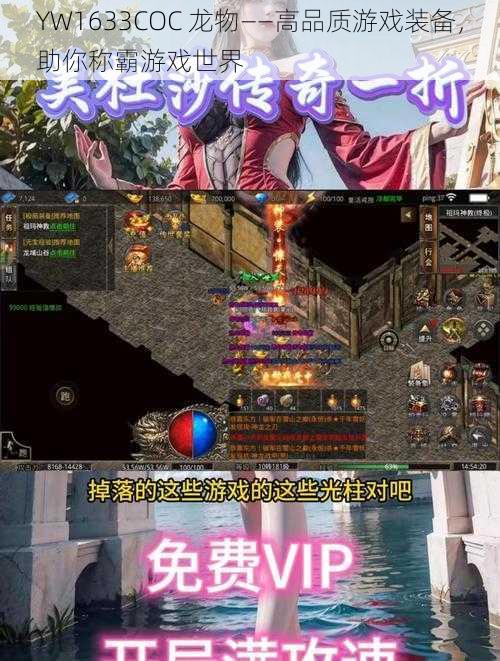 YW1633COC 龙物——高品质游戏装备，助你称霸游戏世界