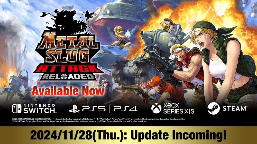 《合金弹头ATTACK:再装填》免费更新推出新兵种1