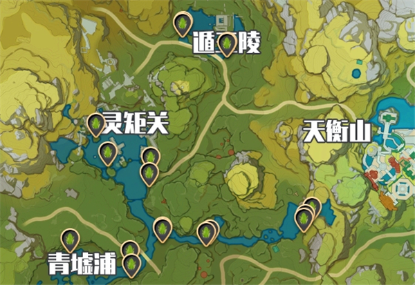 《原神》青蛙去哪里抓青蛙抓捕位置一览5