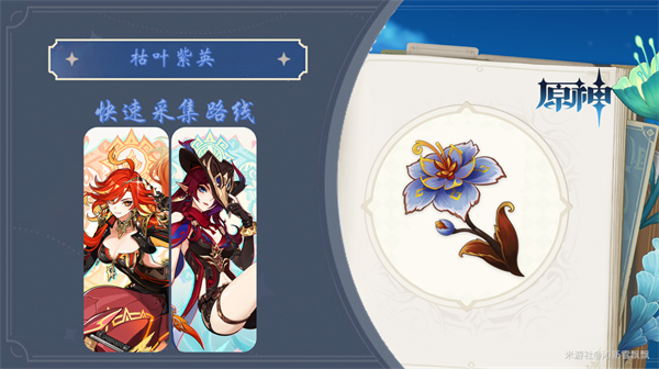 原神玛薇卡平培养材料采集路线一览