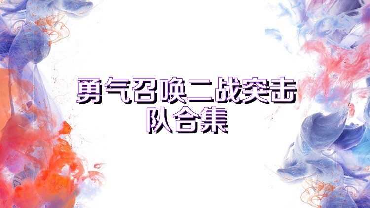 勇气召唤二战突击队合集