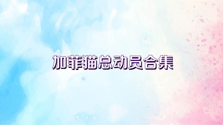加菲猫总动员合集
