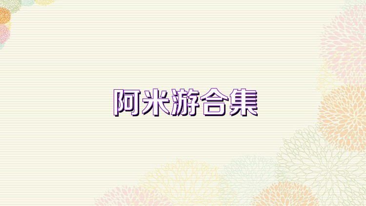 阿米游合集