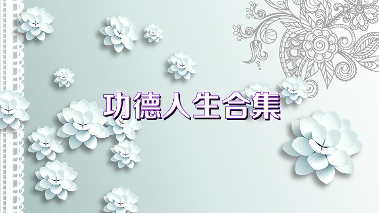 功德人生合集