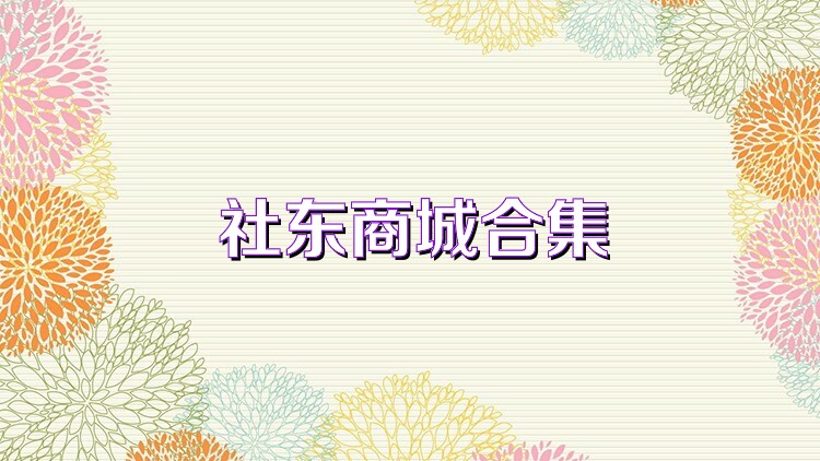 社东商城合集