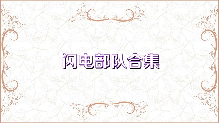 闪电部队合集