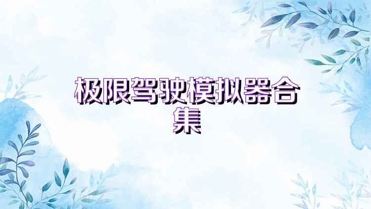 极限驾驶模拟器合集