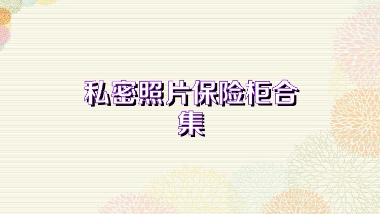 私密照片保险柜合集