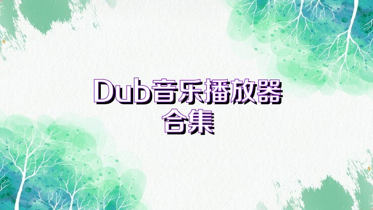 Dub音乐播放器合集