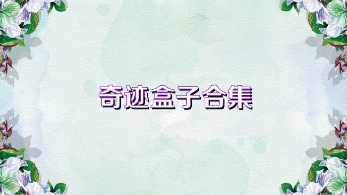 奇迹盒子合集