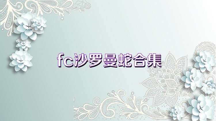 fc沙罗曼蛇合集