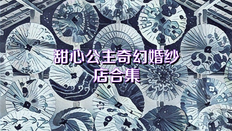 甜心公主奇幻婚纱店合集