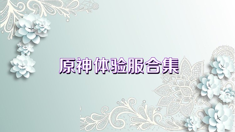 原神体验服合集