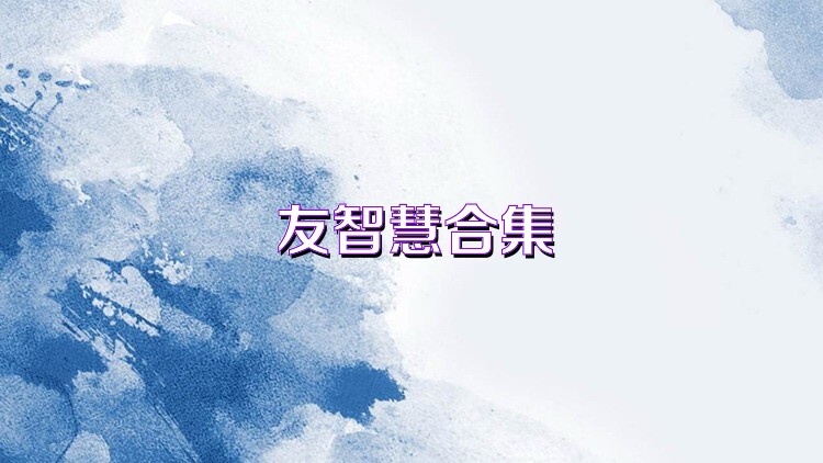 友智慧合集